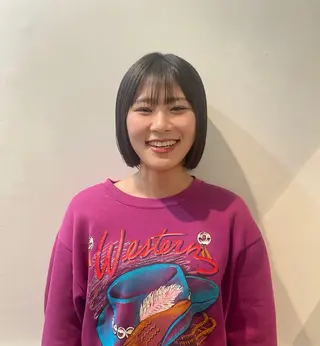 ミディアム カラー ソノダ リコのヘアスタイル