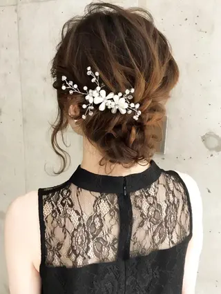 ミディアム カラー ヘアアレンジ ⭐️Shelter by TOKYO⭐️のヘアスタイル