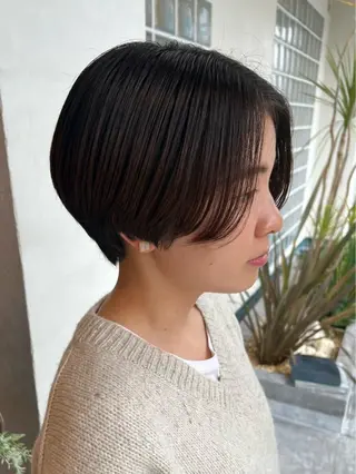 ショート カラー 遠藤 日和のヘアスタイル