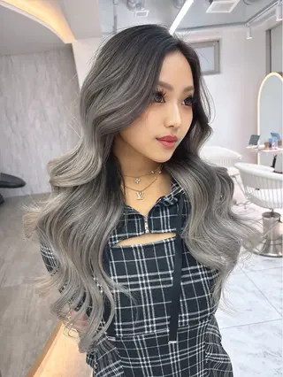 ロング カラー 北九州①の艶髪師♥️ ♣️♦️♠️翔大のヘアスタイル