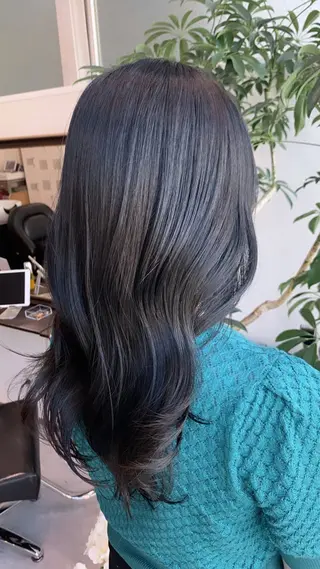 セミロング 美髪矯正/髪質改善/ 艶髪🤍伊藤梨紗のヘアスタイル