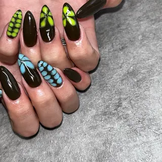 ネイル JERRIE 　 韓国ネイル/自爪育成所属・✴︎JERRIE✴︎ 浮かない◎折れない◎のネイルデザイン