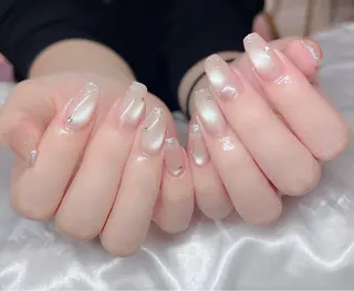 ネイル 🎀PG🩵 ネイルサロンのネイルデザイン