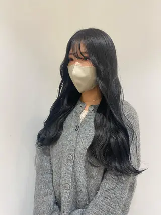 ロング カラー yunica 半個室女性専用サロン【yunica】所属・yunica Momokaのヘアスタイル