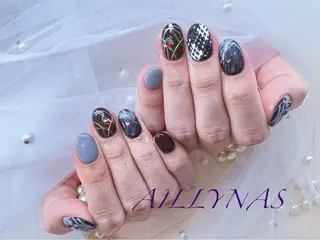 ネイル AILLYNAS nail&eyelash所属・Aillynas ネイリストのネイルデザイン