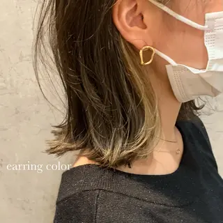 ミディアム カラー 💁‍♂️メンズカッ トパーマ💈大田涼華のヘアスタイル