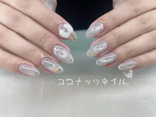 ネイル 神田 ココナッツのネイルデザイン