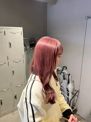 セミロング カラー 韓国レイヤーカット /REIのヘアスタイル