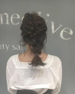 江原 彩華のヘアスタイル