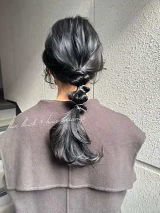 セミロング カラー カラーパティシエ facce🌼ikoのヘアスタイル