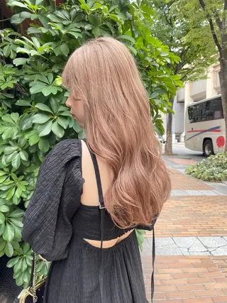 ロング カラー カラー指名No.1 土井新治❄️のヘアスタイル