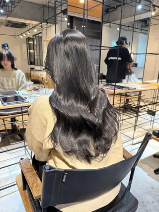 セミロング カラー ベージュカラー🕊️ 新潟駅/谷口大海のヘアスタイル