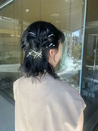 ヘアアレンジ ✨レイヤーお任せ✨ 林有里子のヘアスタイル