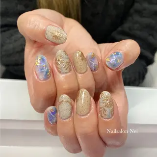 ミディアム Nailsalon Ｒ《喜多見3分》のネイルデザイン