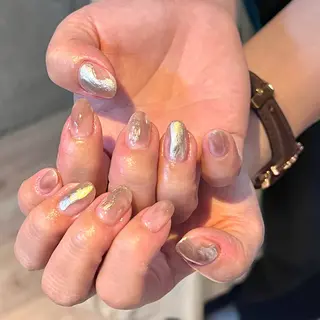 ネイル BeautySalonMIYAVI所属・浅草MIYAVI クミのネイルデザイン
