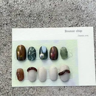 ネイル Bronze  Ship ＊relaxation saron＊所属・S a k iのその他イメージ