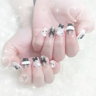 ネイル pourtoi 立川 manami⟡.·のネイルデザイン