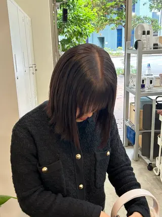 ショート MIDORI🌙 透明感/ベージュのヘアスタイル