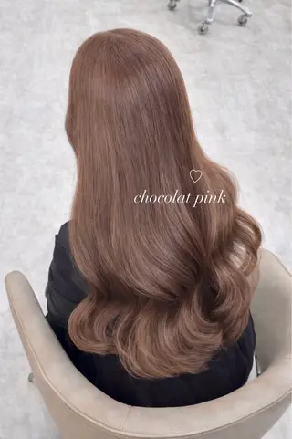 ロング 透明感/ピンクカラー / mai🐇♡のヘアスタイル