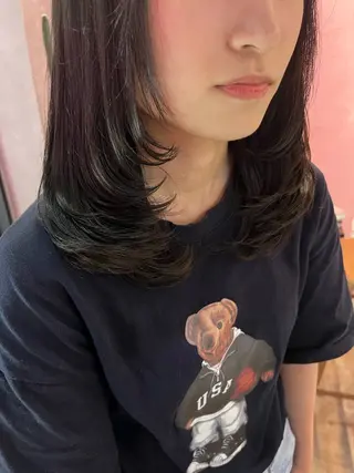 艶感透明感カラー🤍 hinaのヘアスタイル