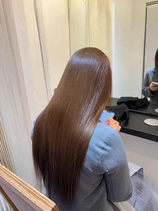 ロング 落合 智登世/ カラーモデル募集中のヘアスタイル