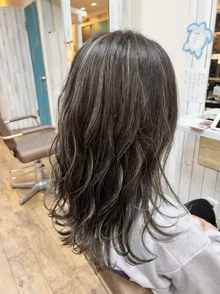 ミディアム kokua hair design／大西のヘアスタイル