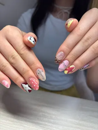 ネイル I P'ink nail salon所属・I pinknail 韓国風·持ち込み専門のネイルデザイン