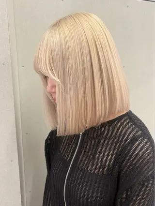 カラー Haru/ブリーチ /レイヤーカットのヘアスタイル