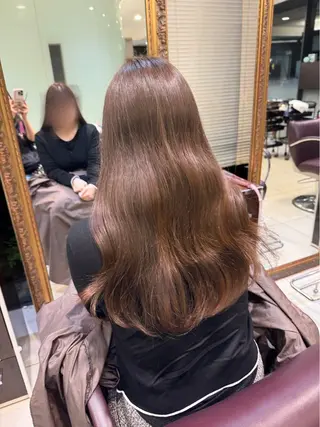 ロング カラー ☆ミディアム 深井朱莉☆のヘアスタイル