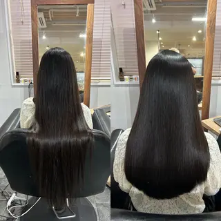 ロング パーマ 👑松山ストレート/ メンズヘア/龍仁👑のヘアスタイル