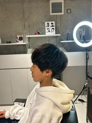 ショート FRANK’S BARBE(E)R THE STAND.所属・飯田橋メンズカット 高橋琴音のヘアスタイル