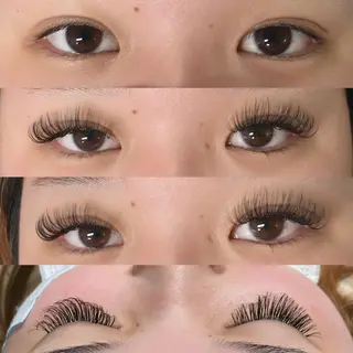 マツエク・マツパ linda lashesのマツエク・マツパデザイン