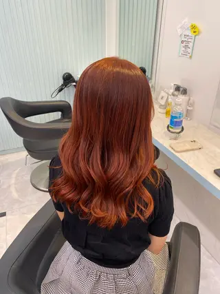 ロング カラー 🩷モテ髪＆透明感 🩷ミルクティー🩷のヘアスタイル