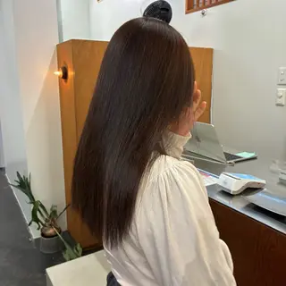 ロング 安藤 琢真のヘアスタイル