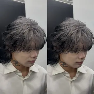 ミディアム カラー ヘアアレンジ メンズ 渋谷✨メンズ特価✨ 泉　龍之介のヘアスタイル