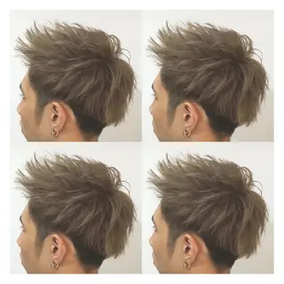 ショート カラー メンズ ange☞ soutaのヘアスタイル
