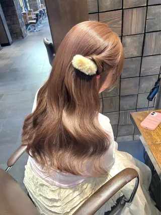 ロング MINX 銀座店所属・MINXginza タイラミユネのヘアスタイル