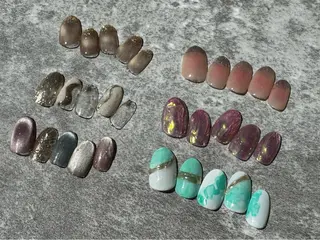 ネイル Mahiru ➰🎀🤍のネイルデザイン