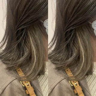 ミディアム マホ/日吉/髪質改善 /レイヤー/ガーリーのヘアスタイル