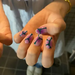 ネイル nano/きもかわ nail🐬🫧のネイルデザイン