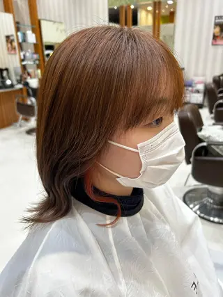 ミディアム 日置美容室所属・石井 佑飛のヘアスタイル