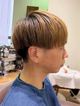ショート メンズ 溝口 槙里也のヘアスタイル