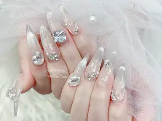 ネイル MoMoA Nail ネイル長さ出し専門店のネイルデザイン