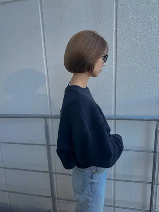 ショート 中根 亜莉紗　名駅のヘアスタイル