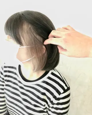 ミディアム nico ニコのヘアスタイル