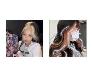 カラー Hair Resort Noble(ヘアリゾートノーブル)所属・オオヤ カナのヘアスタイル