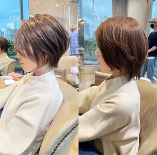 ショート 🫧安野祥華 銀座大人ショート🫧のヘアスタイル