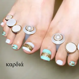 ネイル καρδιά -ｶﾙﾃﾞｨｱ-のネイルデザイン