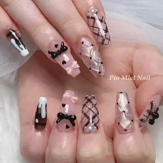 ネイル HANA 長さだしのネイルデザイン