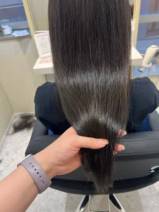 ロング カラー 半個室サロン/透明感 /艶髪♡岸上 温♡のヘアスタイル